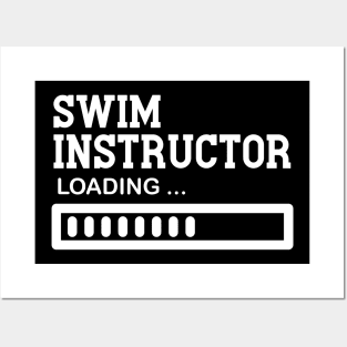 Swim Instructor Job Funny Gift Idea Posters and Art